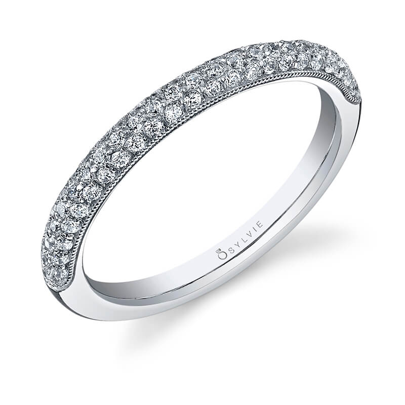 Classic Pave Wedding Band