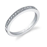 Classic Diamond Wedding Band