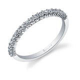 White Gold Wedding Band