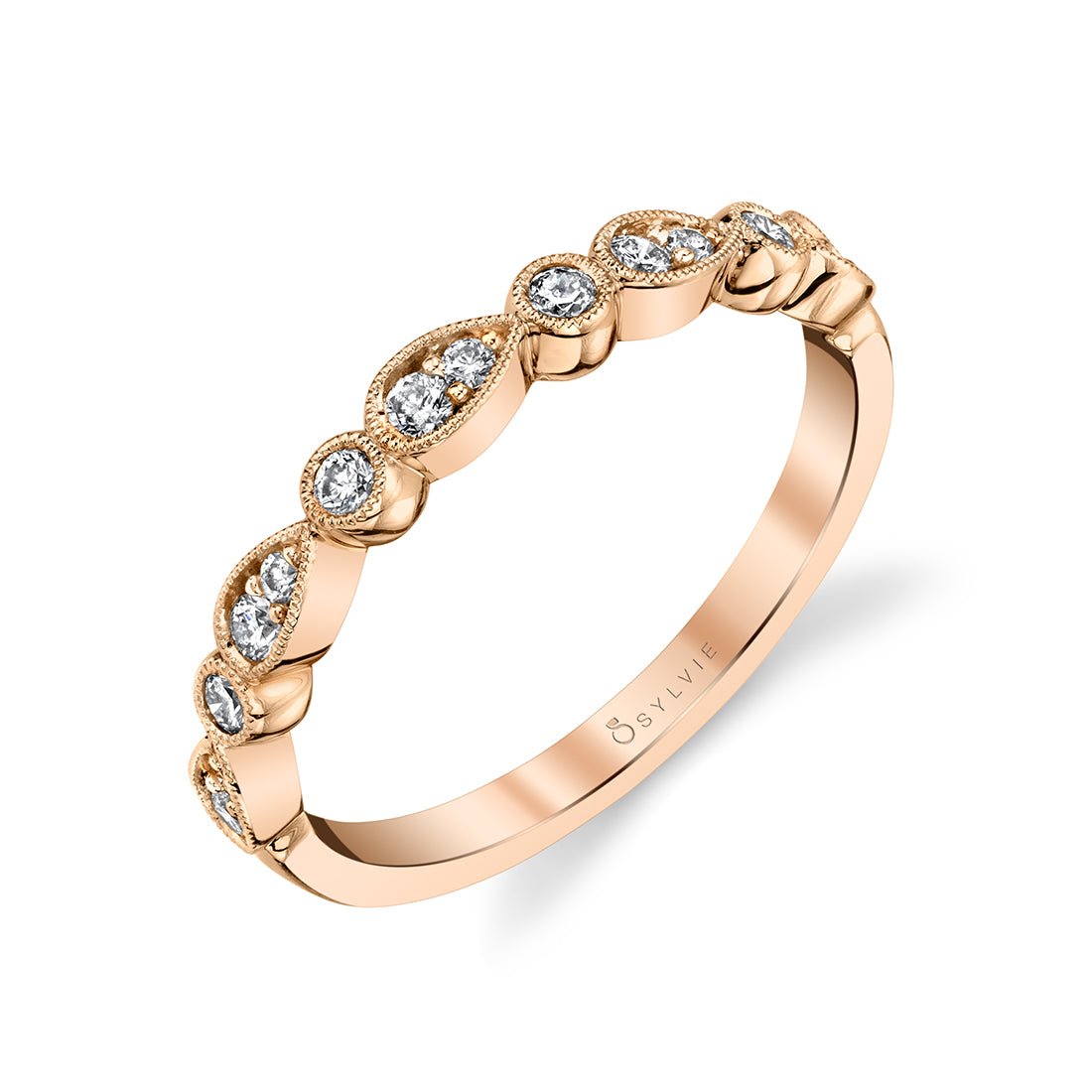 Diamond Stackable Wedding Band