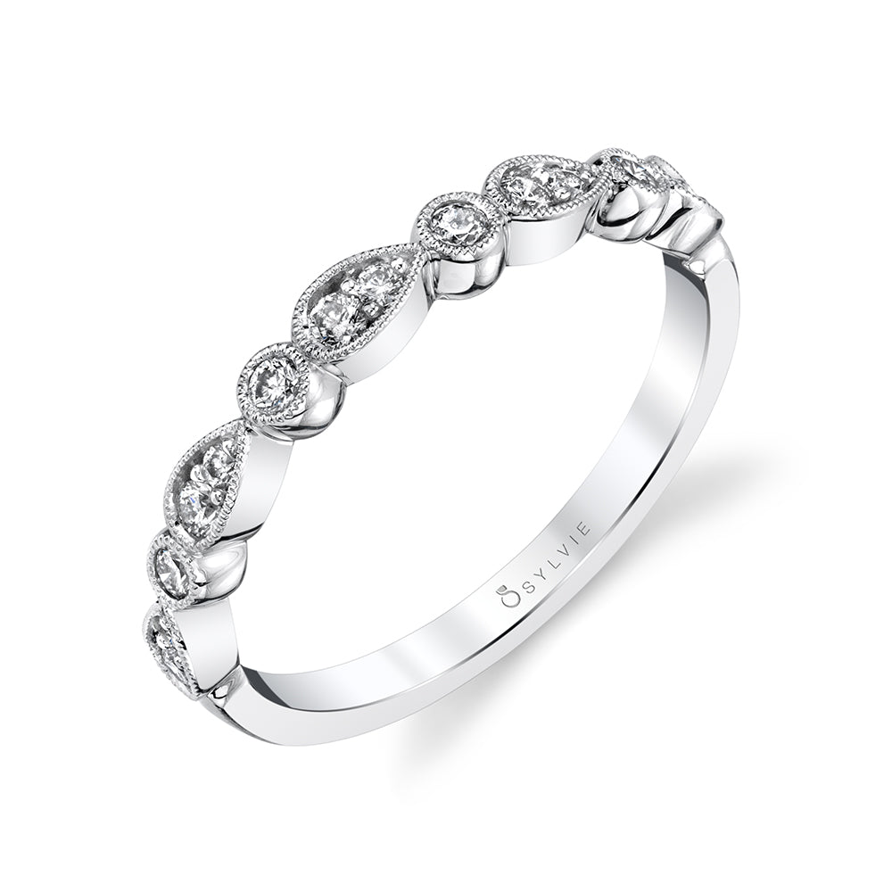 Diamond Stackable Wedding Band