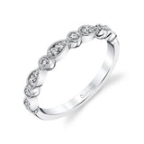 Diamond Stackable Wedding Band