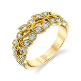 Floral Inspired Wedding Band