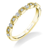 Diahna - Modern Rose Gold Wedding Band