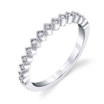 Modern Diamond Stackable Band