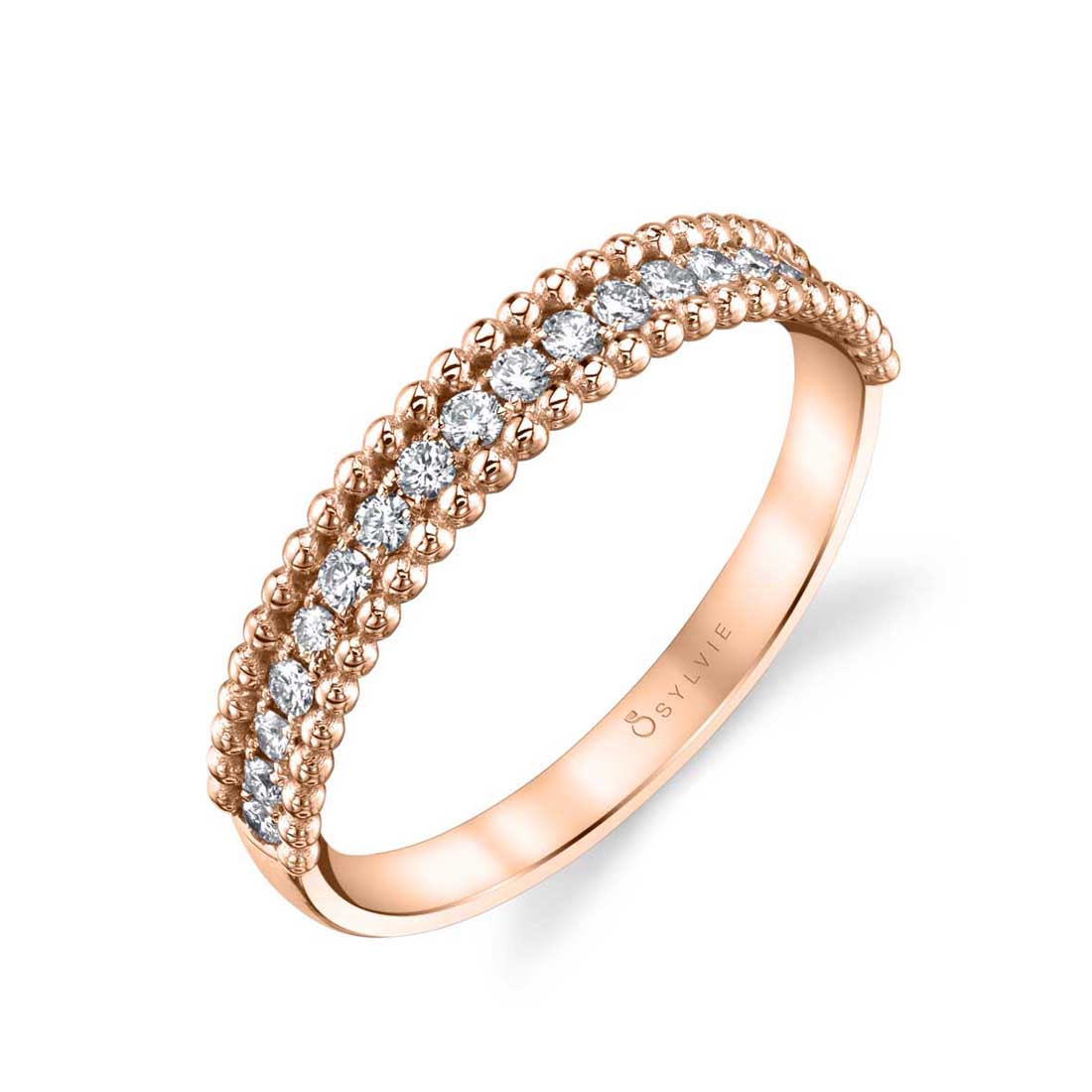 Beaded Stackable Band - SM