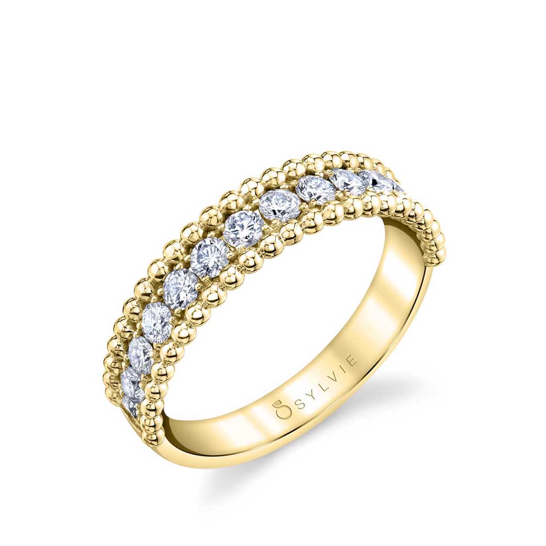 Beaded Stackable Band - LG
