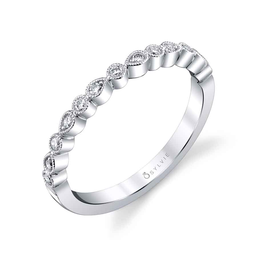 Delicate Stackable Wedding Band