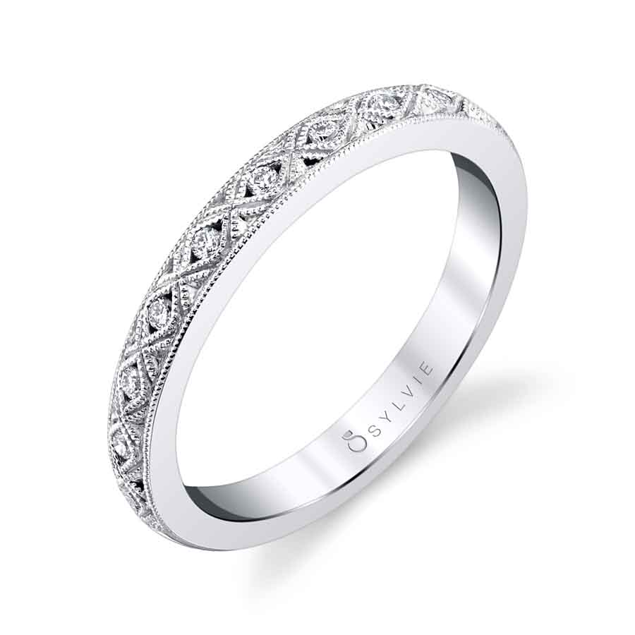 Vintage Inspired Stackable Band