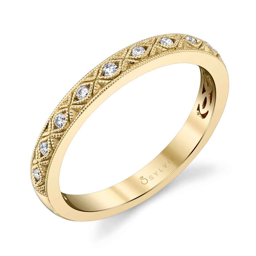 Vintage Inspired Stackable Band