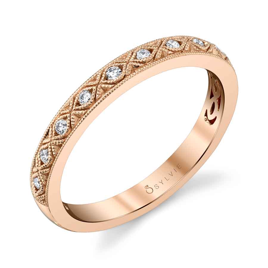 Vintage Inspired Stackable Band