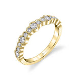Unique Stackable Wedding Band