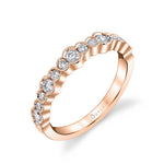 Unique Stackable Wedding Band