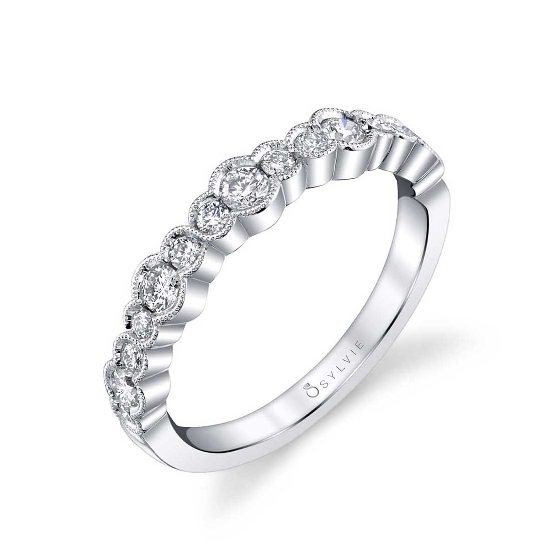 Unique Stackable Wedding Band