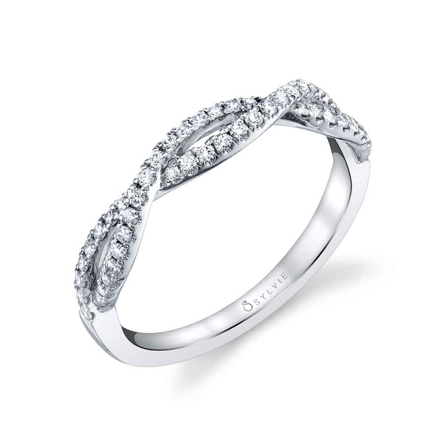 Spiral Wedding Band