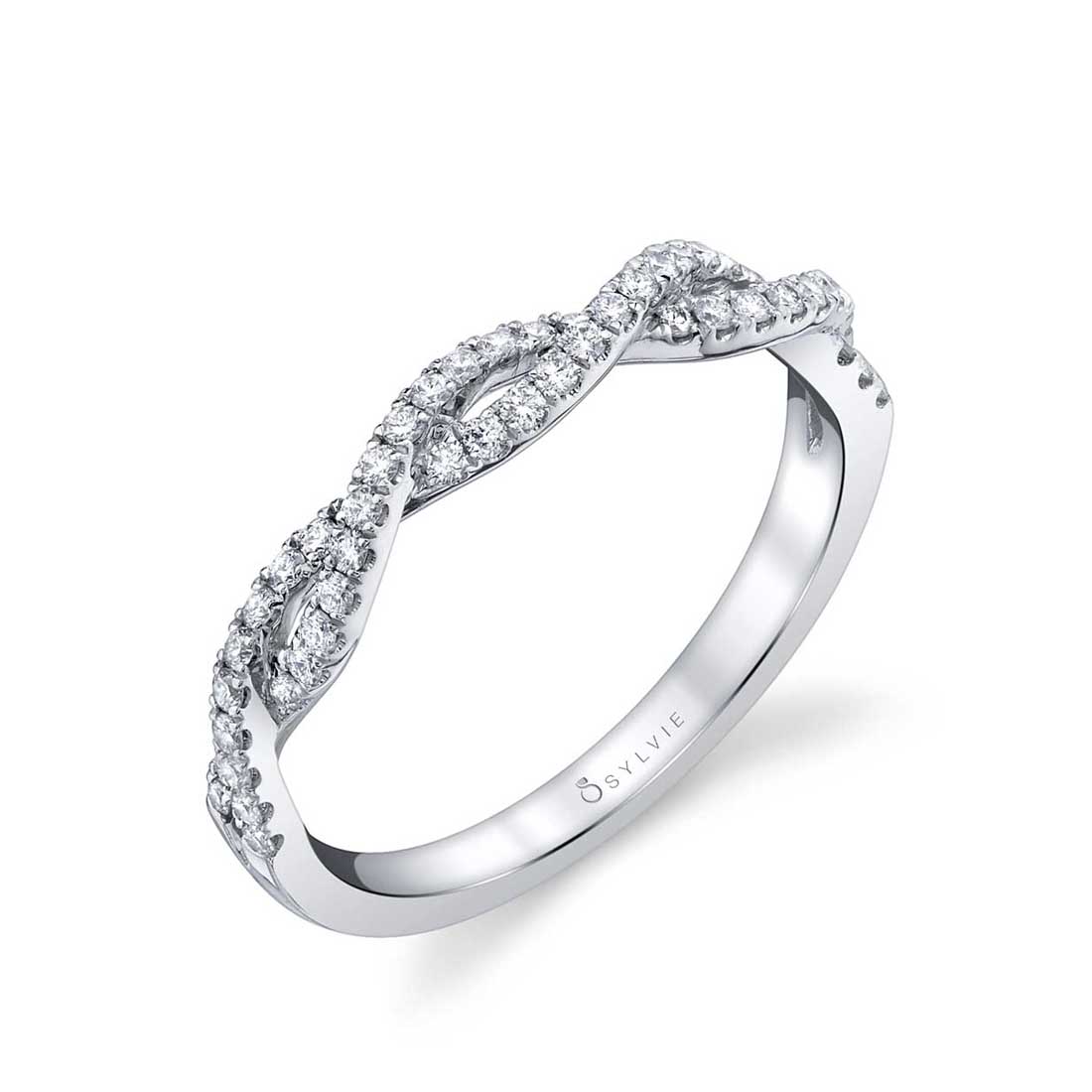 Classic Spiral Wedding Band
