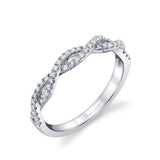 Classic Spiral Wedding Band