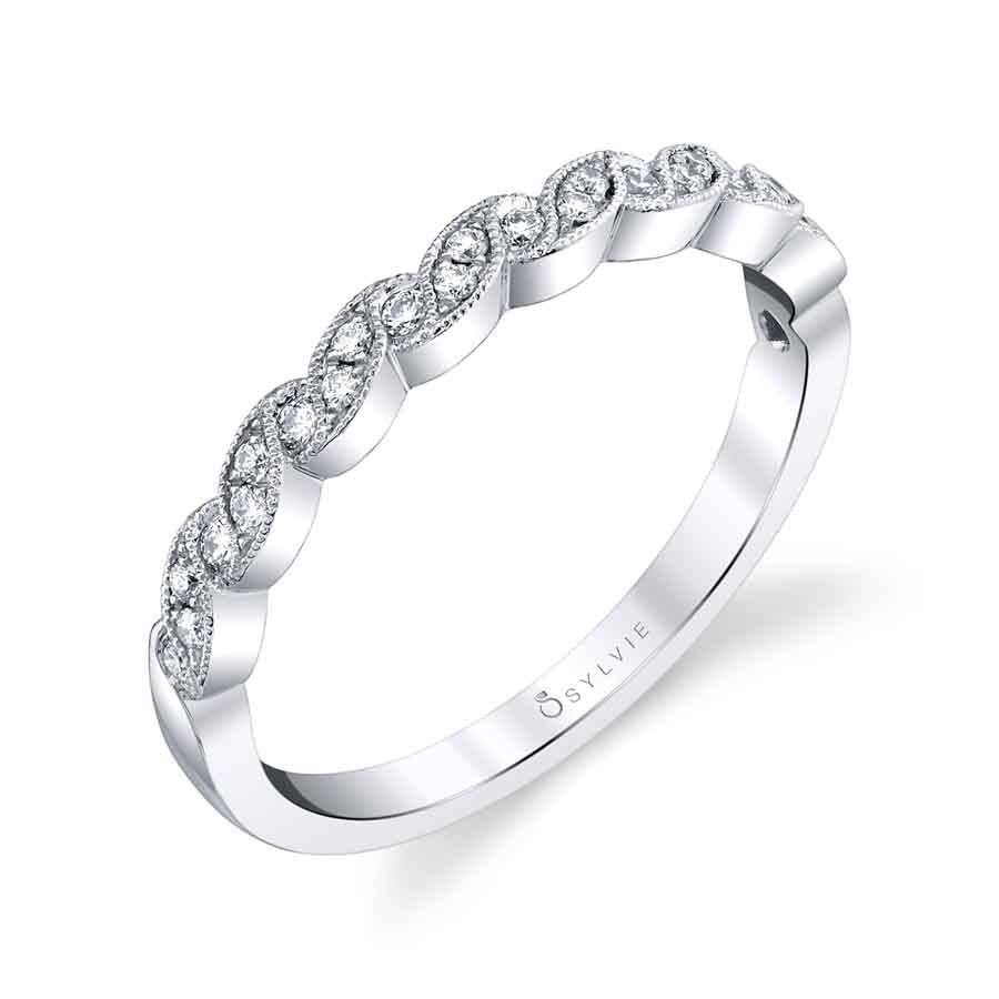 Ribbon Inspired Stackable Band