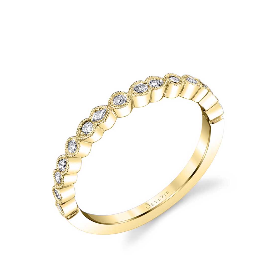 Delicate Stackable Diamond Band