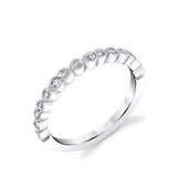 Delicate Stackable Diamond Band