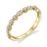 Vintage Inspired Stackable Band