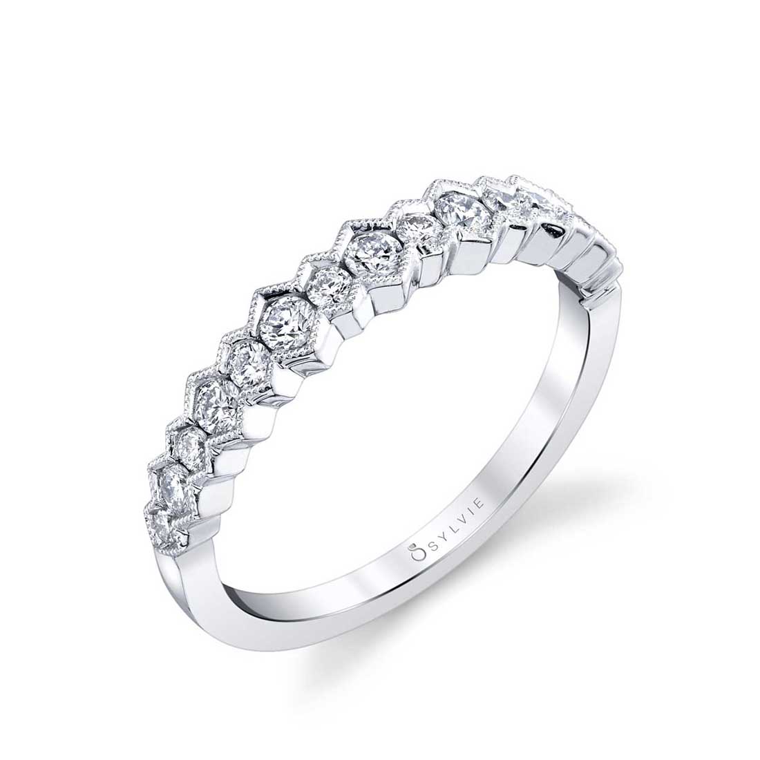 Modern Stackable Wedding Band