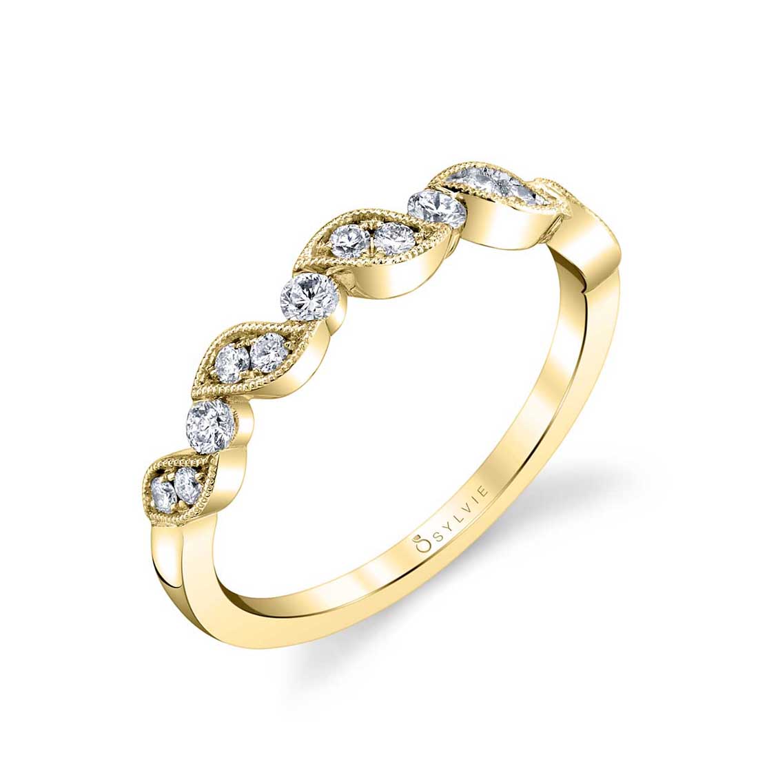 Unique Stackable Wedding Band