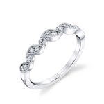 Unique Stackable Wedding Band