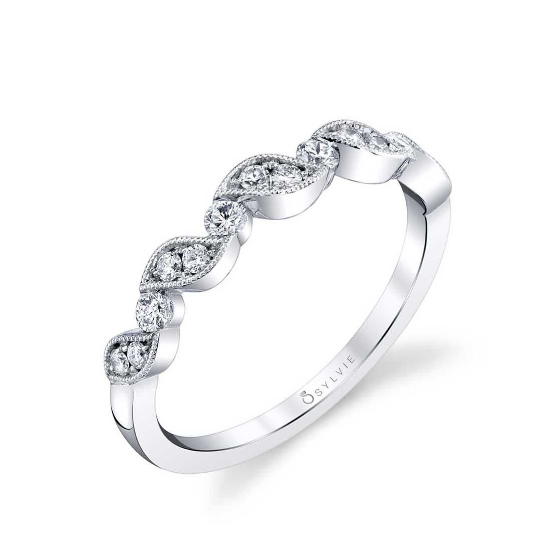 Unique Stackable Wedding Band