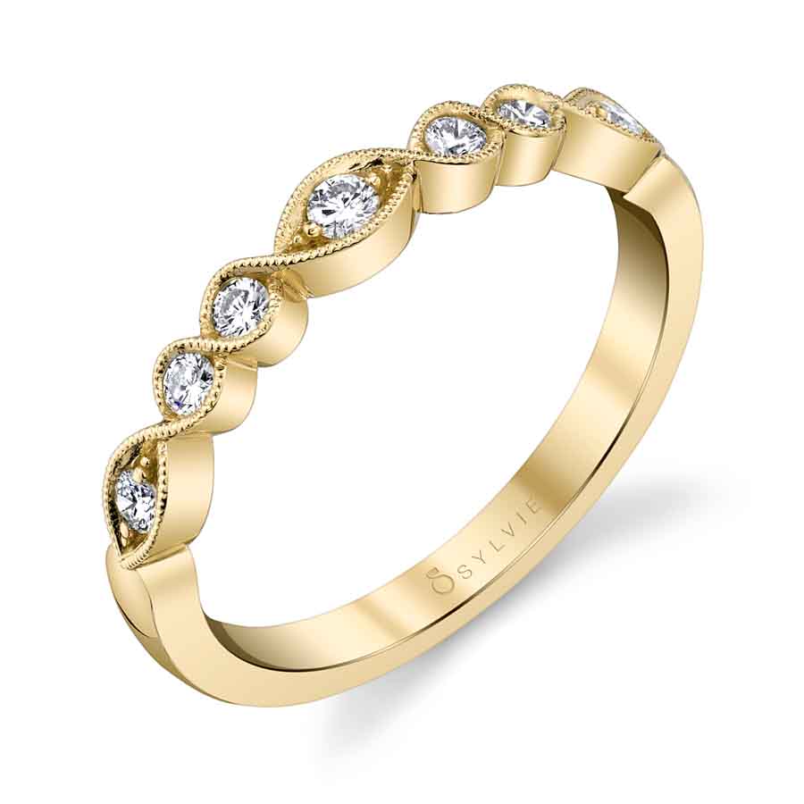 Elegant Stackable Wedding Band