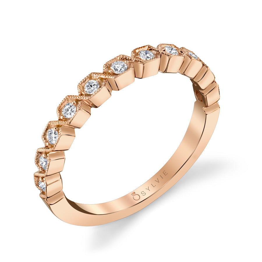 Modern Square Shaped Stackable Band