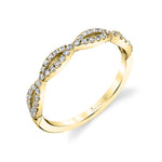 Spiral Stackable Wedding Band