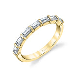 Classic Baguette Wedding Band