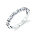Classic Baguette Wedding Band
