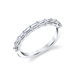 Baguette Diamond Wedding Band