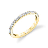 Baguette Diamond Wedding Band