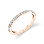 Baguette Diamond Wedding Band
