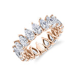 Pear Shaped Diamond Eternity Band