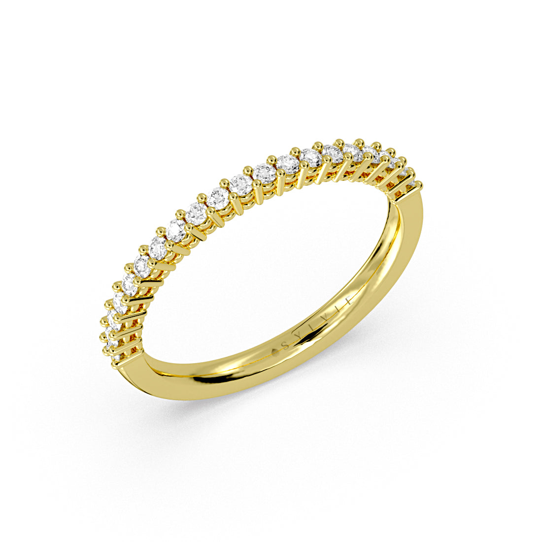 Eternelle Round Shaped Wedding Ring - 0.25 CT
