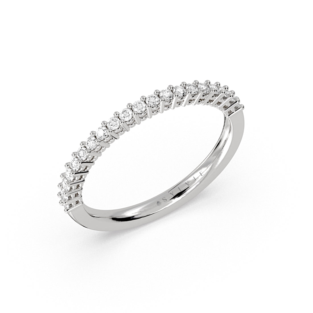 Eternelle Round Shaped Wedding Ring - 0.25 CT