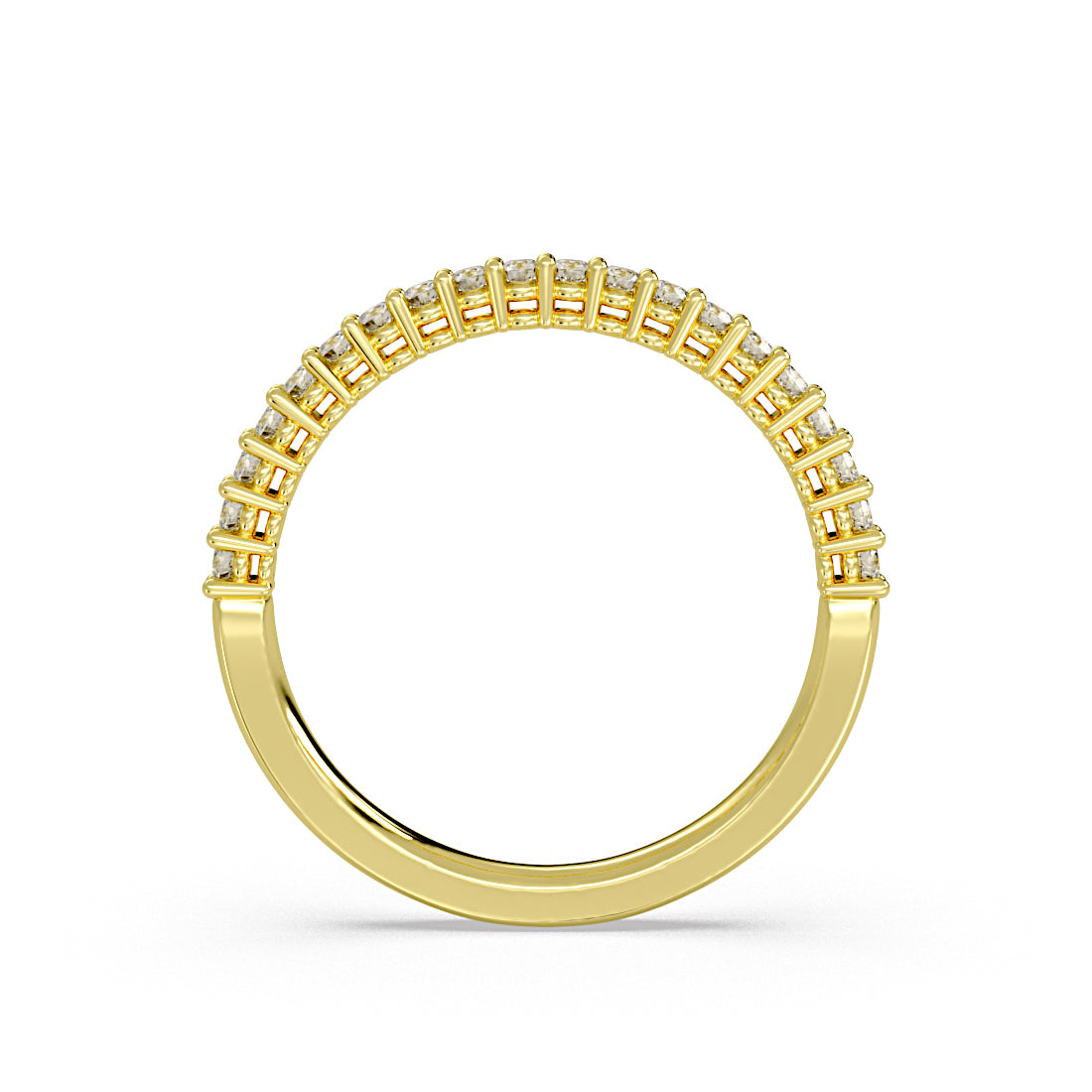 Eternelle Round Shaped Wedding Ring - 0.25 CT