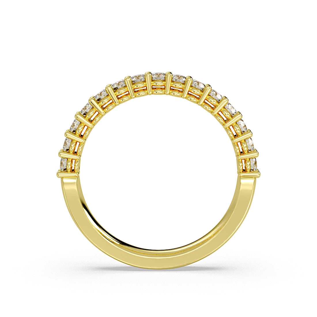Eternelle Round Shaped Wedding Ring- 0.50 CT