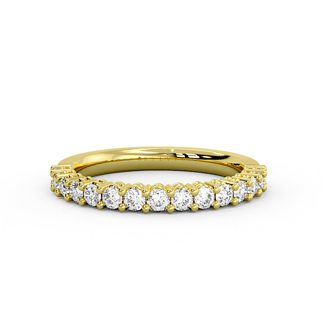 Eternelle Round Shaped Wedding Ring- 0.50 CT