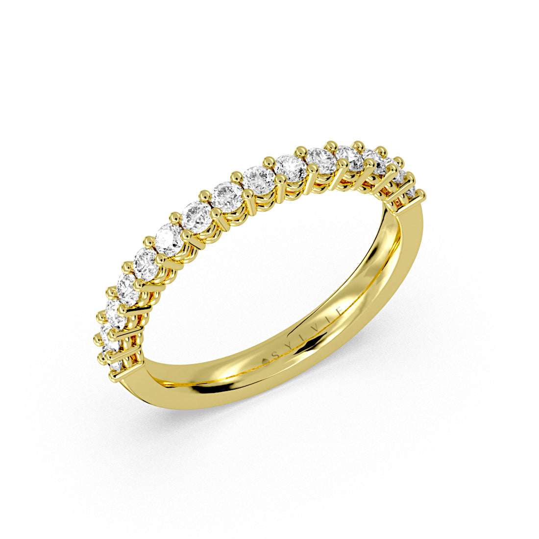 Eternelle Round Shaped Wedding Ring- 0.50 CT