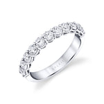 Round Shaped Wedding Band - 1.0 CT