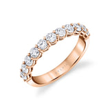 Round Shaped Wedding Band - 1.0 CT