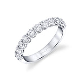 Round Shaped Wedding Band - 1.0 CT