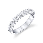 Round Shaped Wedding Band - 1.20 CT