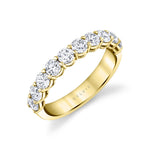 Round Shaped Wedding Band - 1.20 CT