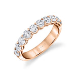 Round Shaped Wedding Band - 1.20 CT